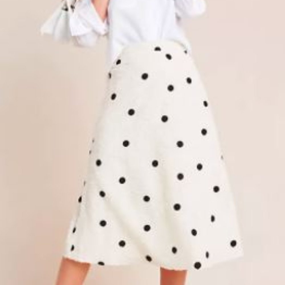 Andrea Textured Midi Skirt